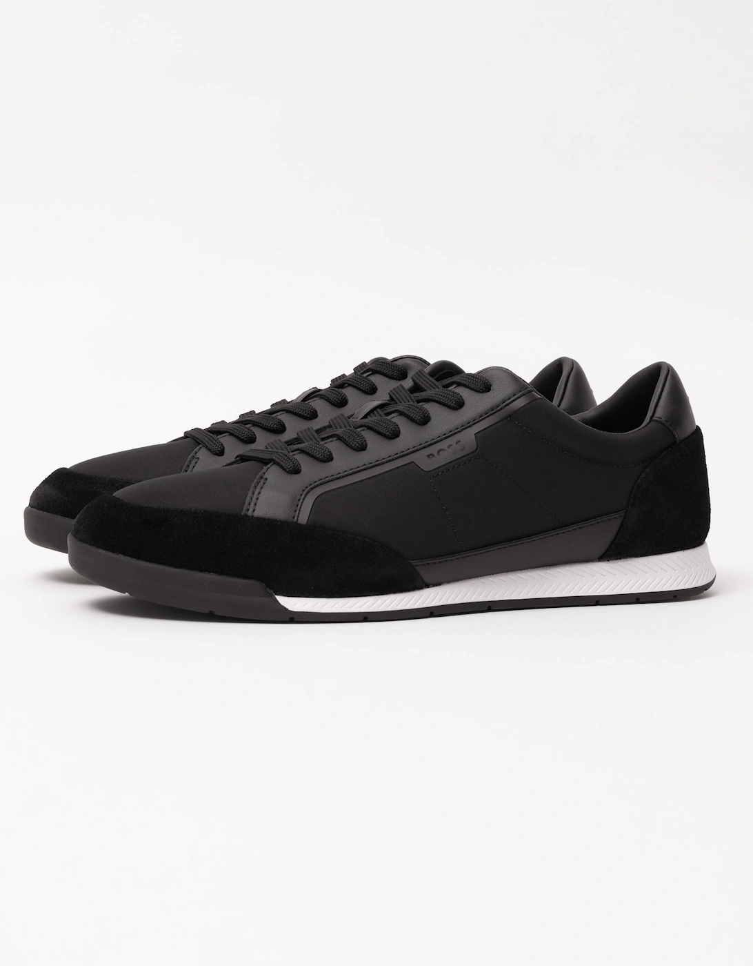 BOSS Orange Nitan Mens Trainers - Black 001, 2 of 1