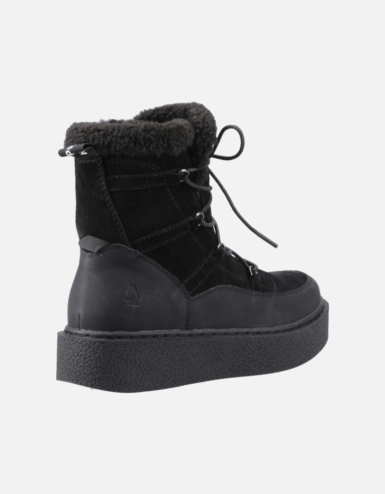 Bronte Suede Women's Black Winter Mid Calf Boots