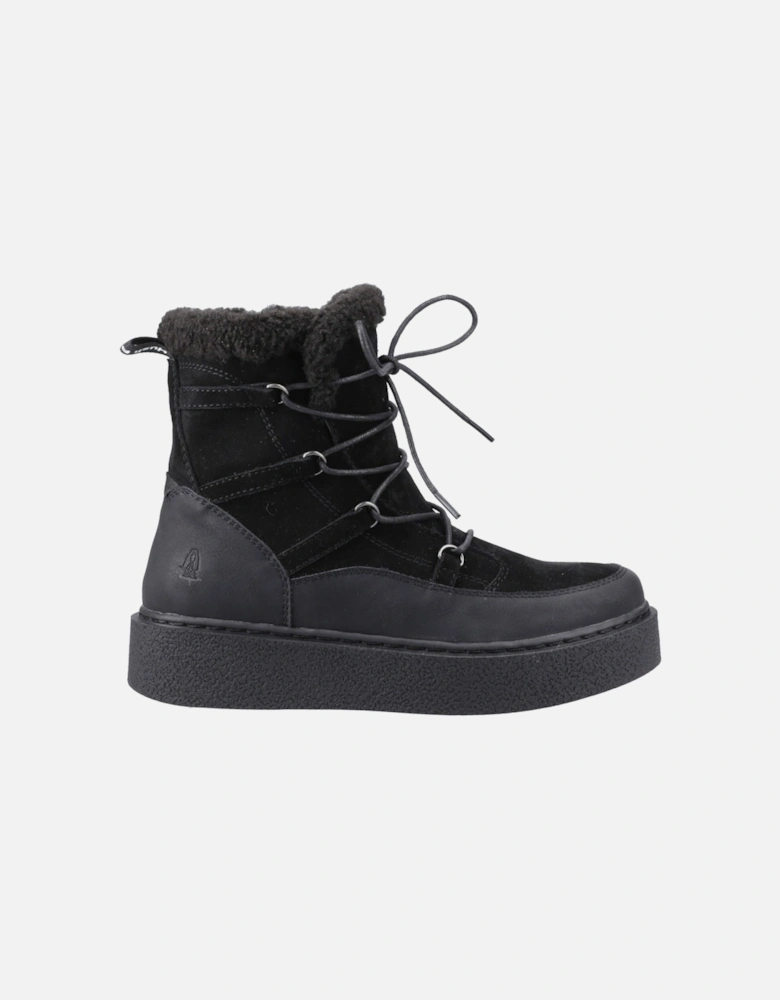 Bronte Suede Women's Black Winter Mid Calf Boots