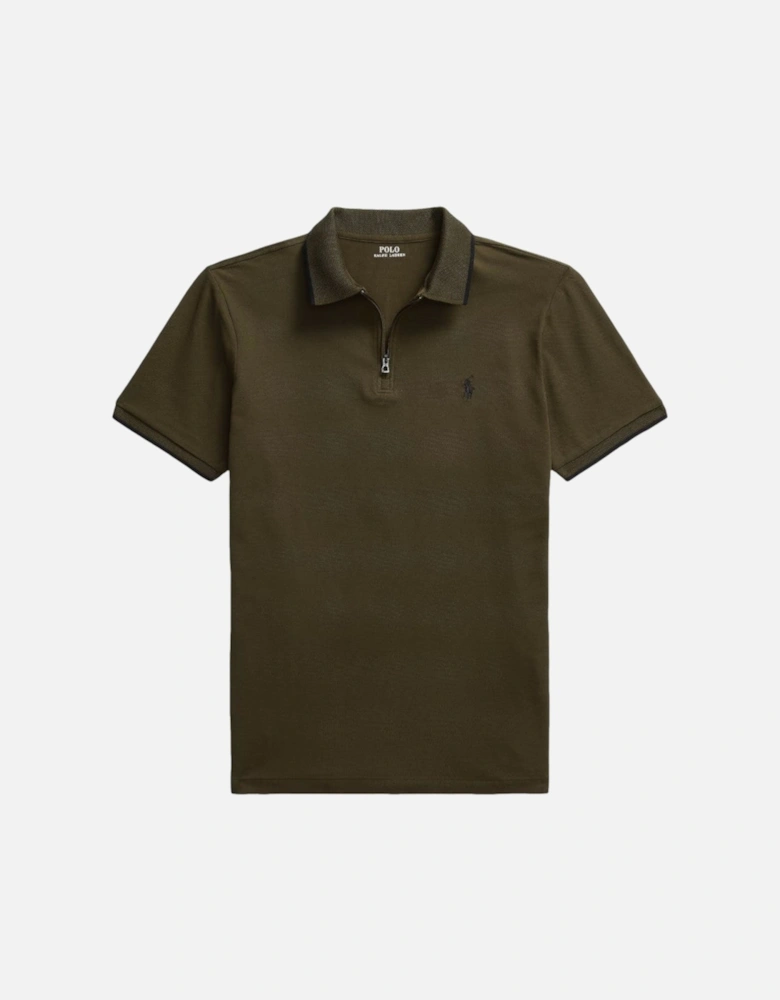 Stretch Mesh Polo Shirt 011 Company Olive