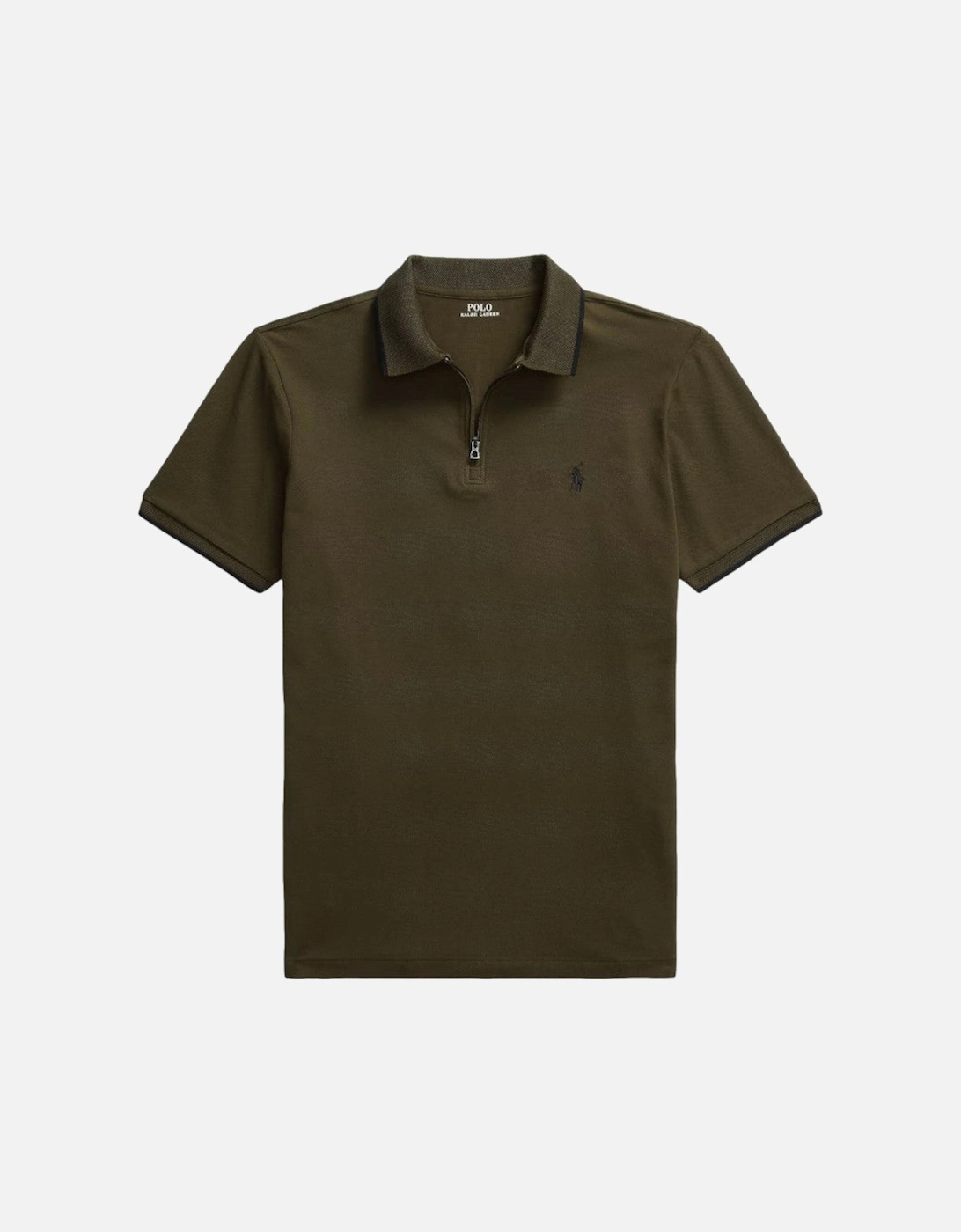 Stretch Mesh Polo Shirt 011 Company Olive, 5 of 4