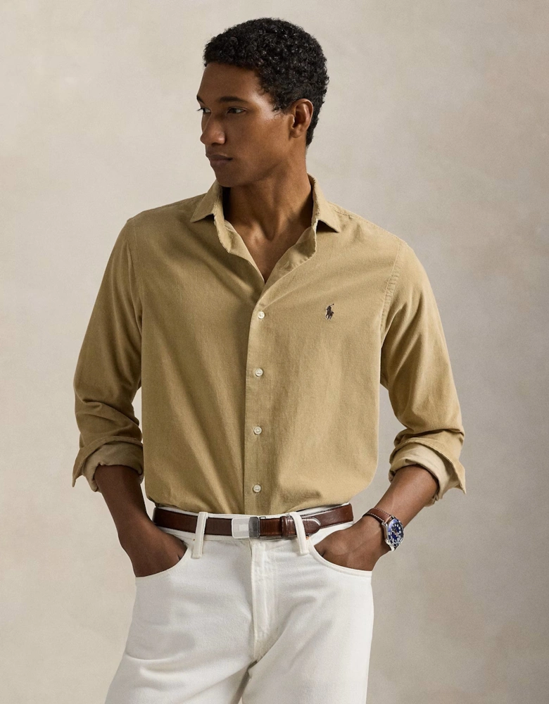 Corduroy Shirt 004 Coastal Beige