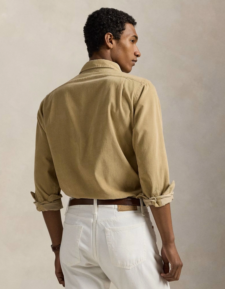 Corduroy Shirt 004 Coastal Beige