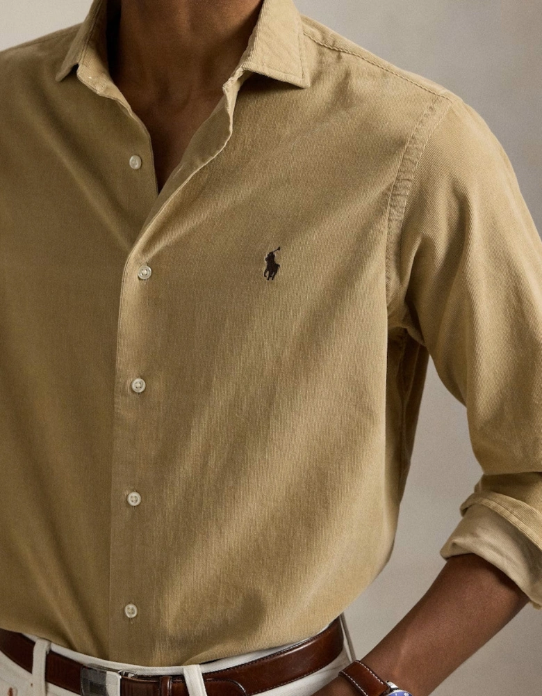 Corduroy Shirt 004 Coastal Beige
