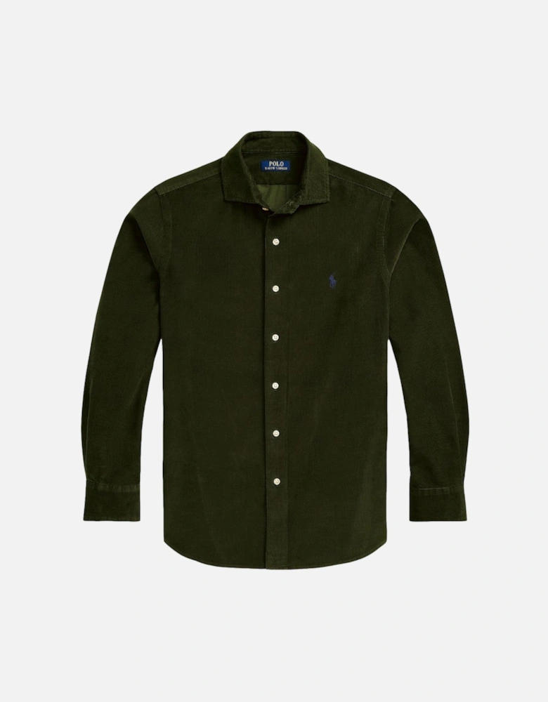 Corduroy Shirt 009 Estate Olive