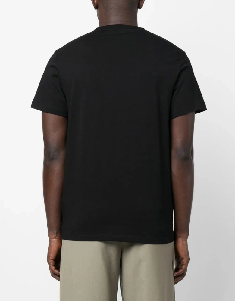 Anagram Chest Logo T-Shirt Black