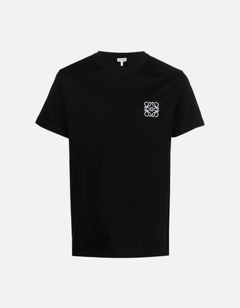 Anagram Chest Logo T-Shirt Black