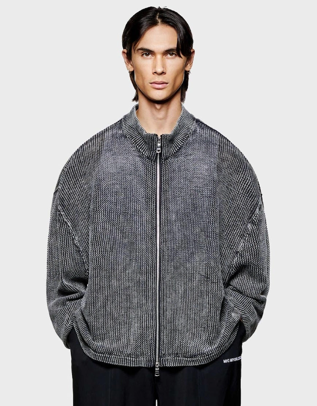 Pigment Dyed Loose Gauge Track Jacket, 6 of 5