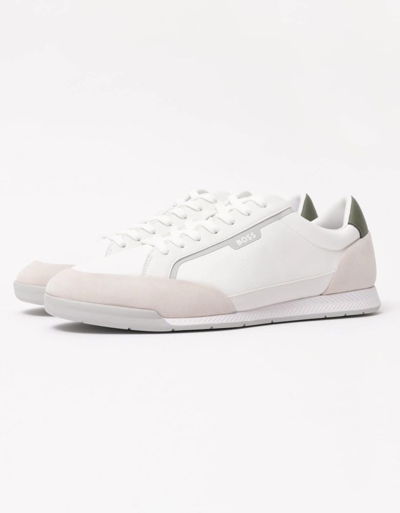 BOSS Orange Nitan Mens Trainers - Open White 143