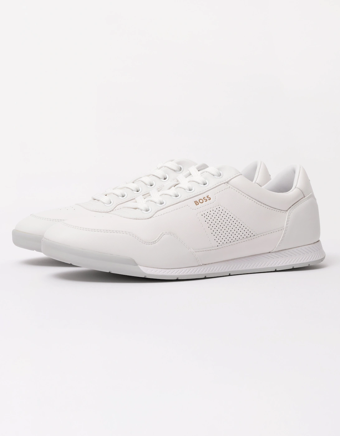 BOSS Orange Nitan_ltpf Mens Trainers 50548658 - White 100, 2 of 1