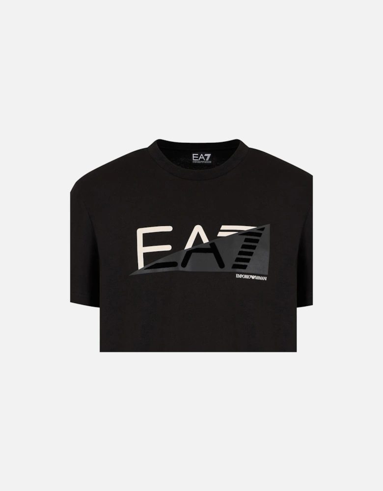Emporio Armani Visibility Manica Logo T-Shirt Black/White