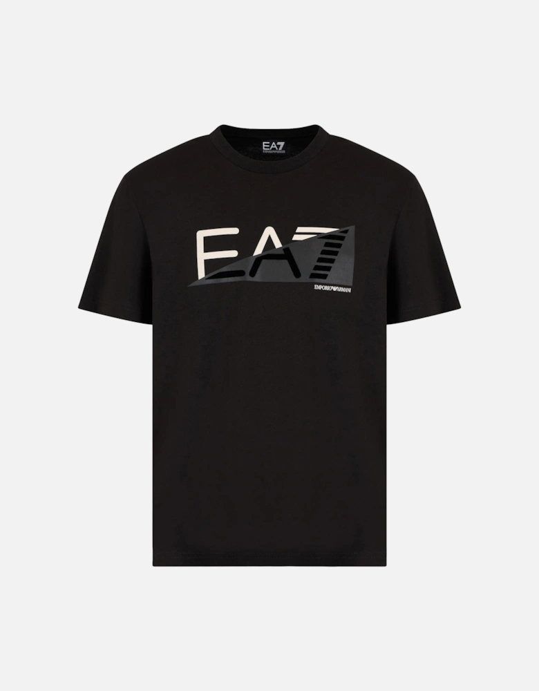 Emporio Armani Visibility Manica Logo T-Shirt Black/White