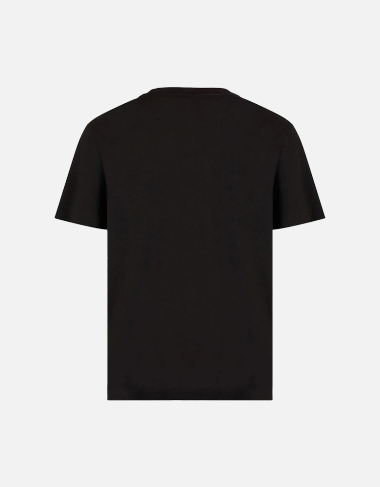 Emporio Armani Visibility Manica Logo T-Shirt Black/White
