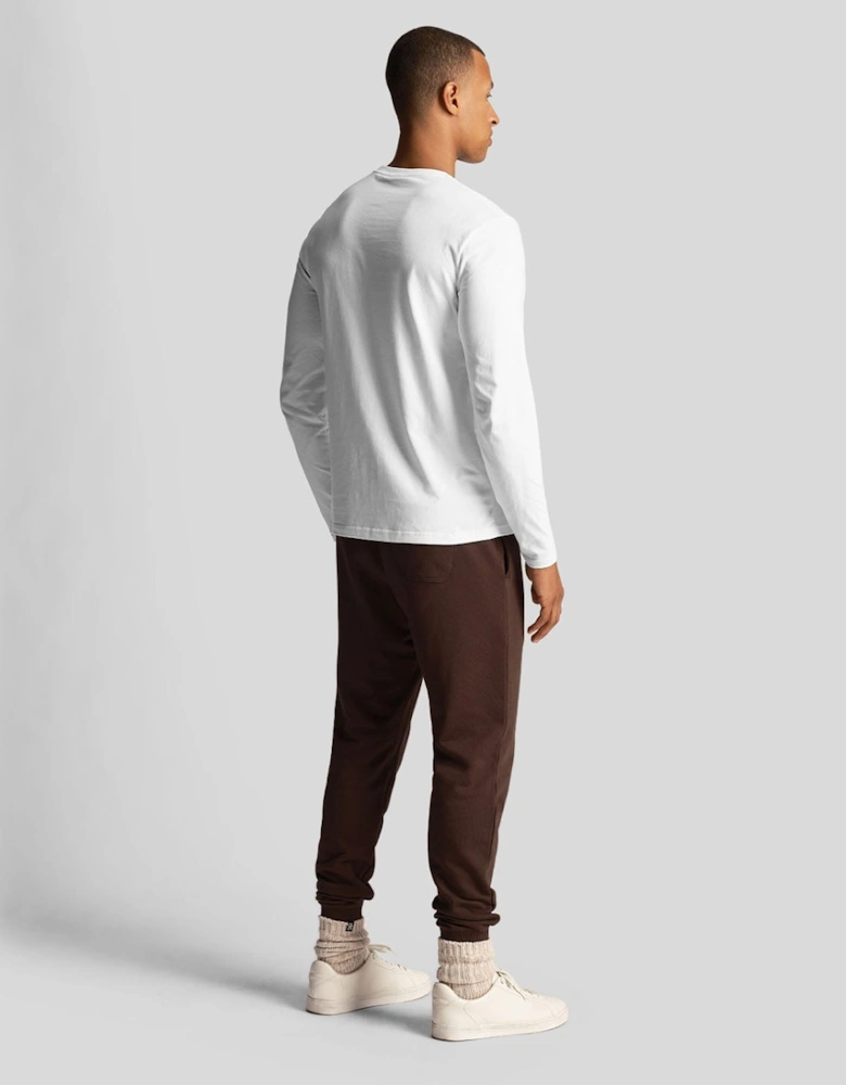 Co-Ordinate Print Plain Long Sleeve T-Shirt