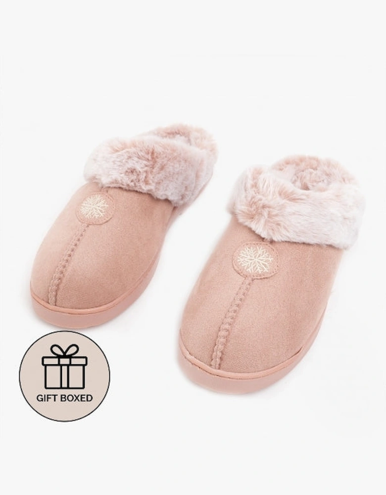Jo & Joe SPLENDOUR Womens Slippers Dusky Pink