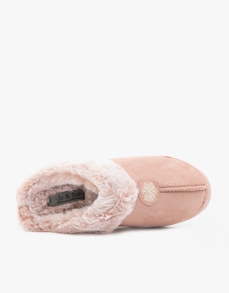 Jo & Joe SPLENDOUR Womens Slippers Dusky Pink