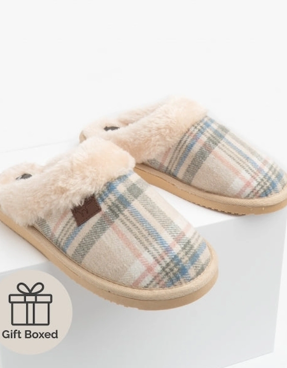 Jo & Joe SHETLAND Womens Slippers Oatmeal