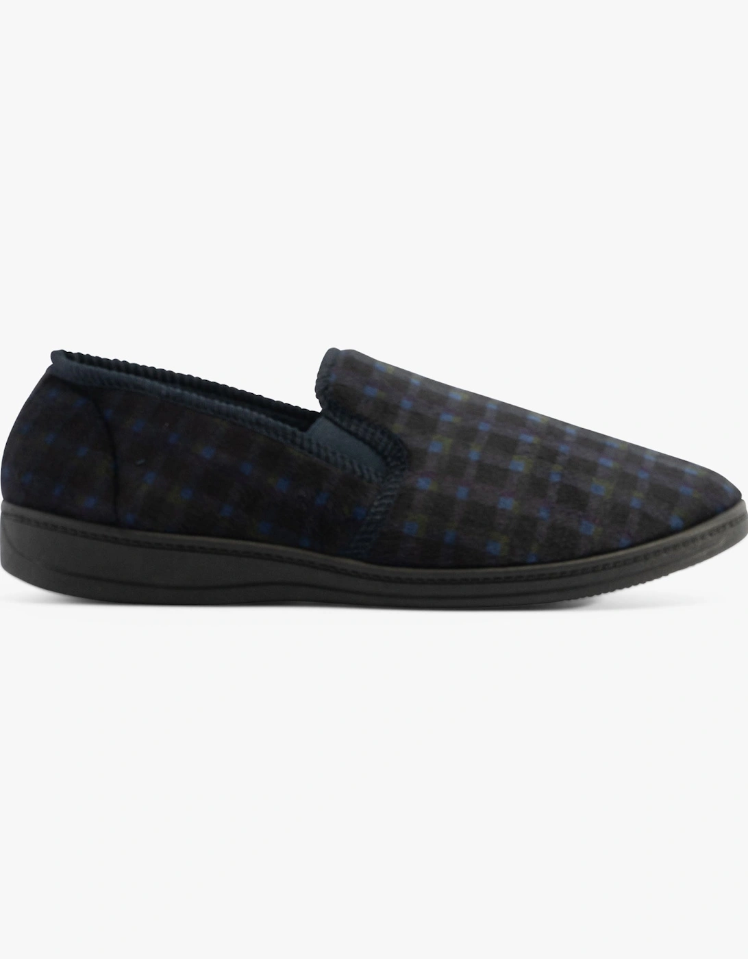 Jo & Joe EDWARD Mens Slippers Navy, 5 of 4