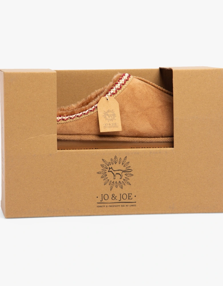 Jo & Joe KOALA Womens Slippers Chestnut