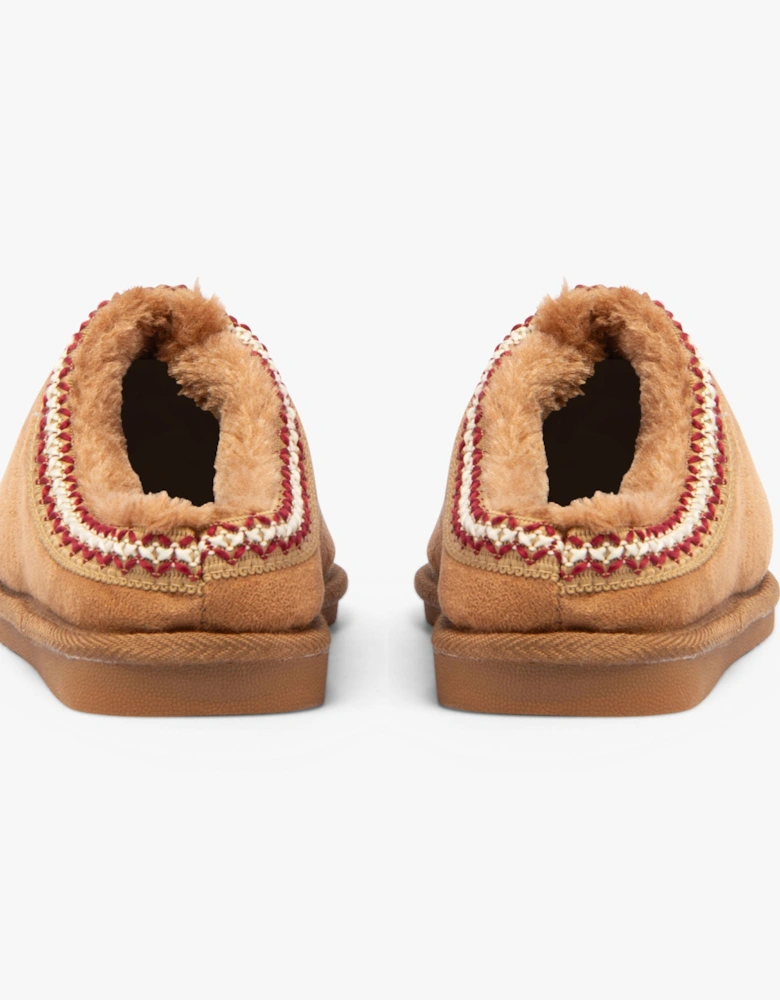 Jo & Joe KOALA Womens Slippers Chestnut