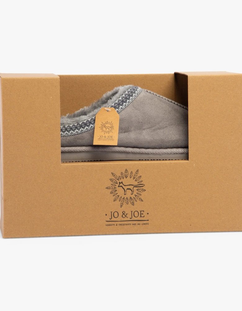 Jo & Joe KOALA Womens Slippers Grey
