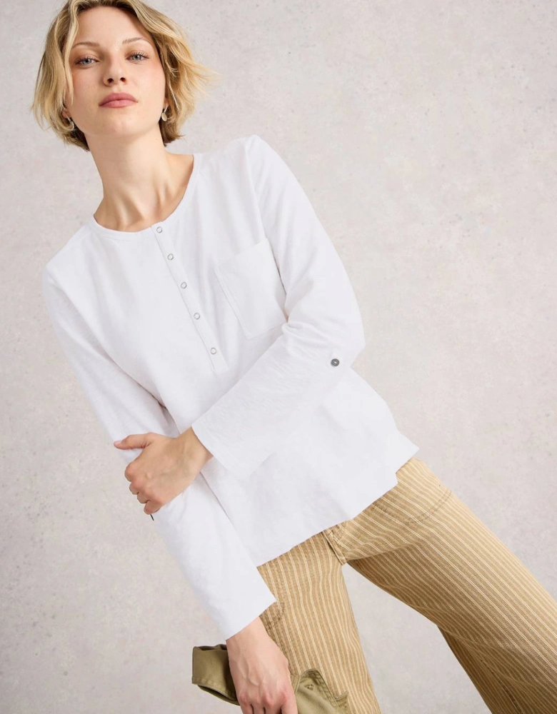 Women's Holly Pocket Top Brilliant White