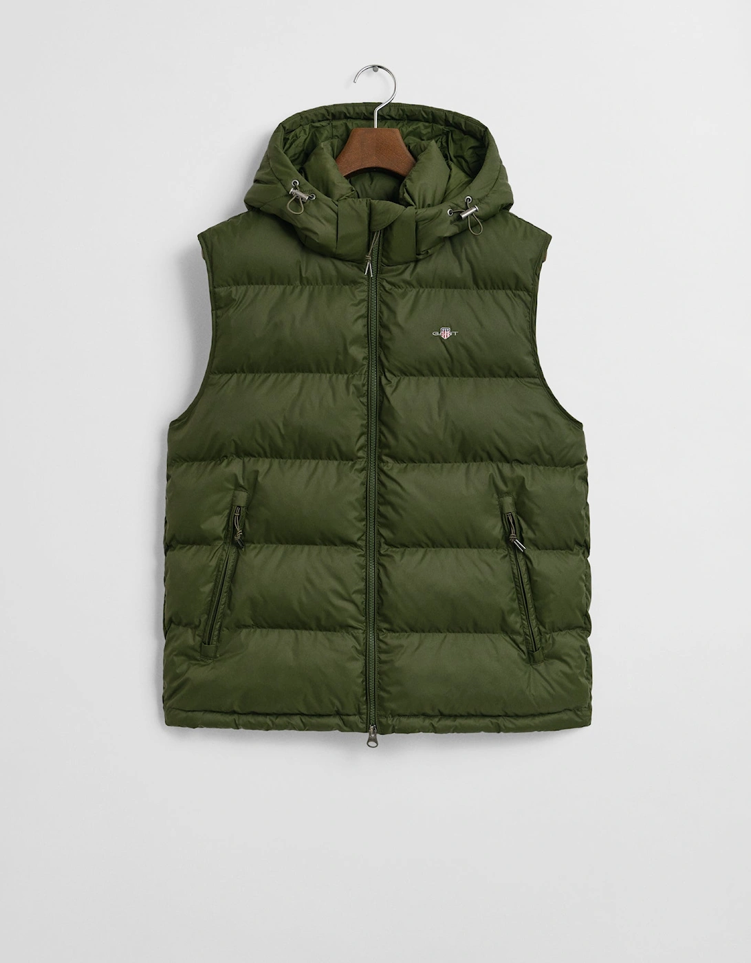 Mens Active Cloud Puffer Vest - 360 Country Green, 2 of 1