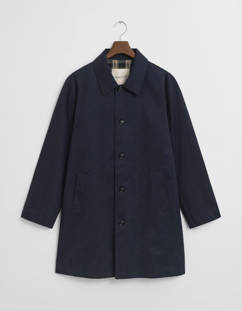 Mens Cotton Car Coat - 433 Evening Blue