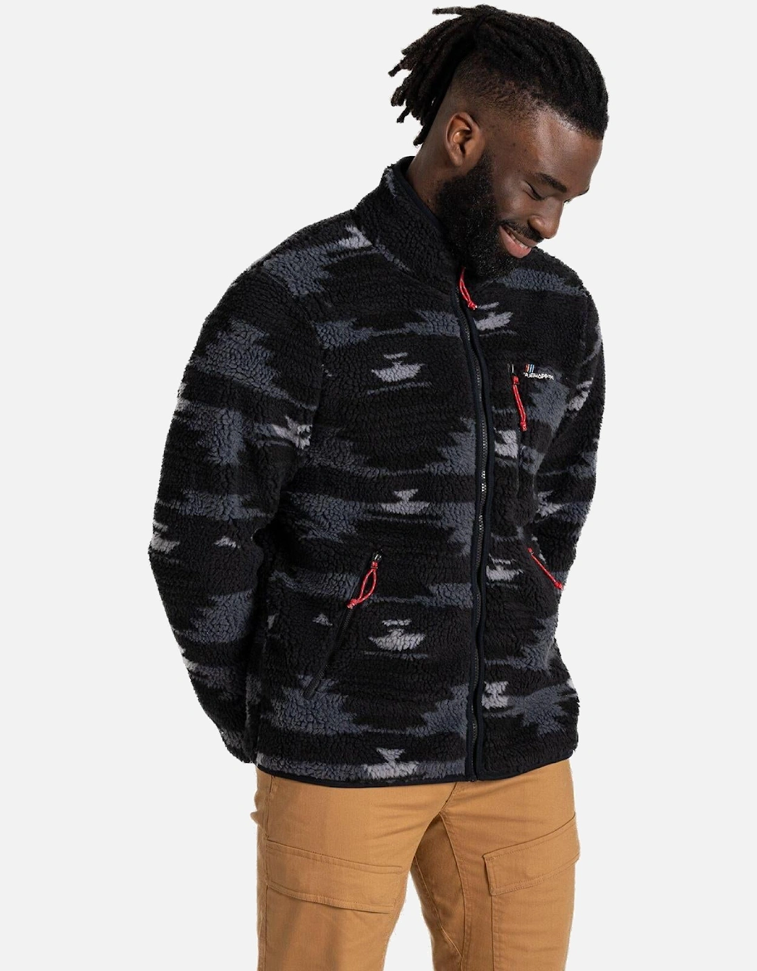 Mens Nibo Insulated Full Zip Fleece, 2 of 1