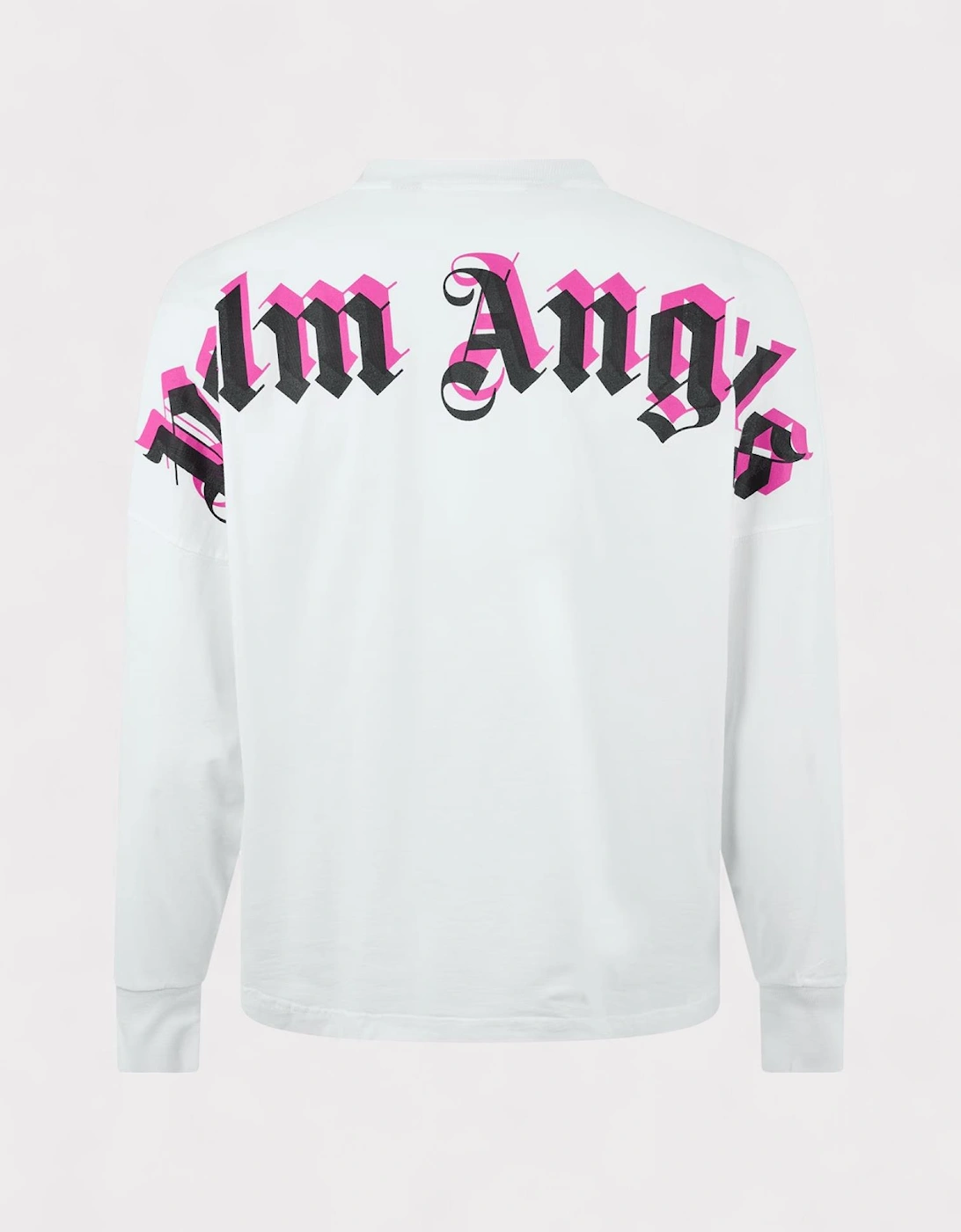 Doubled Logo T-Shirt White/Fuchsia, 5 of 4