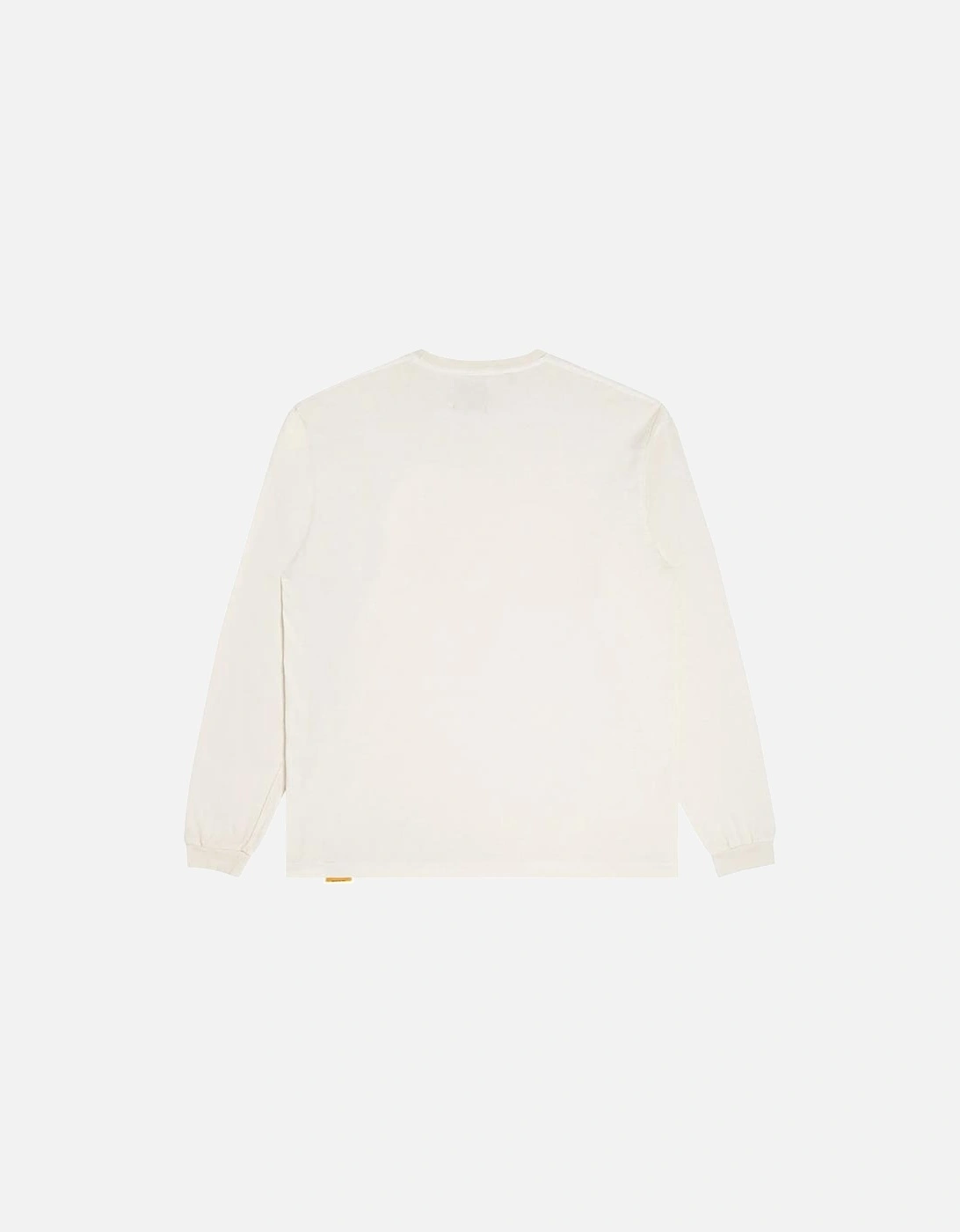 Dept Logo Long-Sleeve T-Shirt in Cream