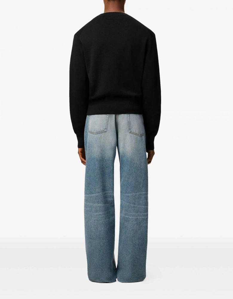 Ami De Coeur Crewneck Sweater Black