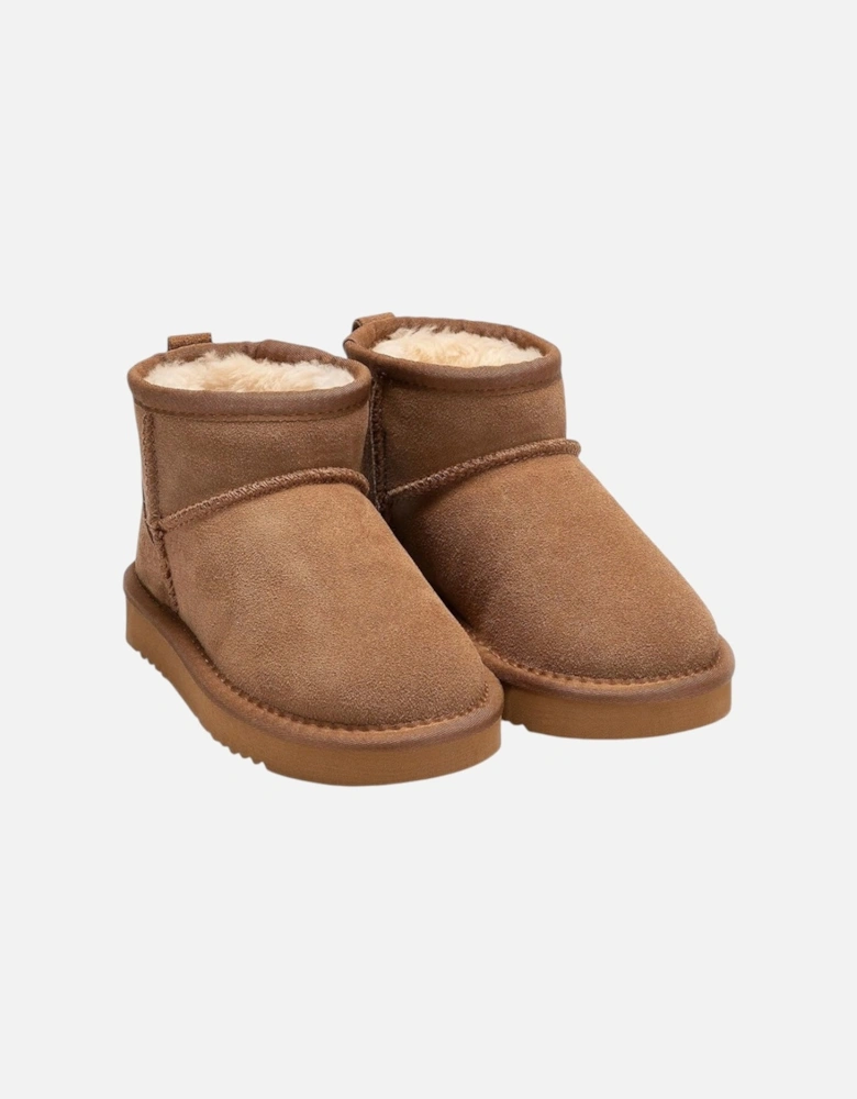 Girls Brown Suede ‘Giulia’ Boots