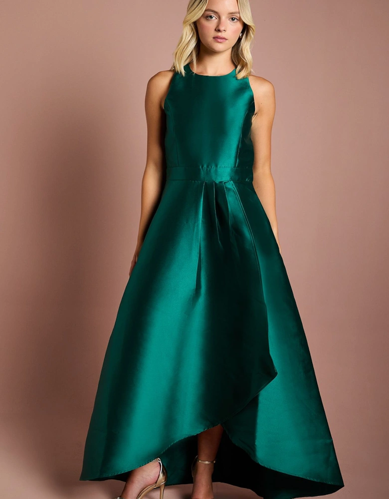 Teen Twill Waterfall Bridesmaids Dress