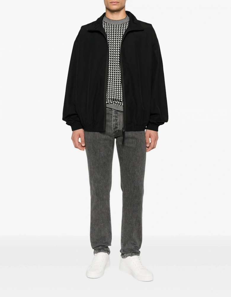 Woven Sweater Black