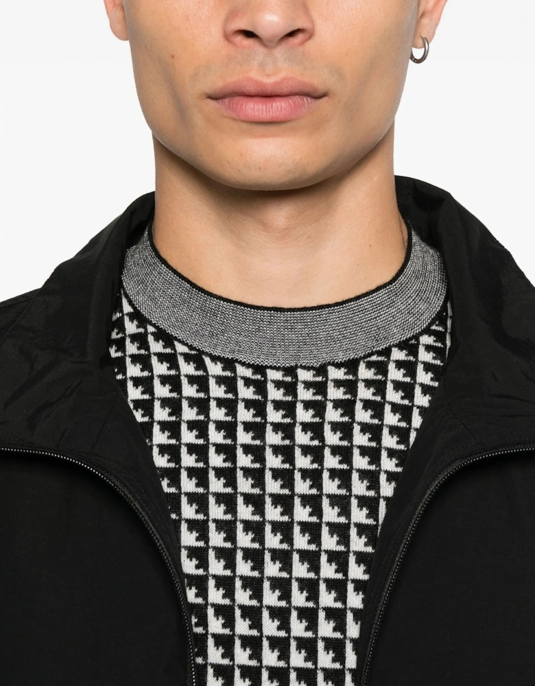 Woven Sweater Black