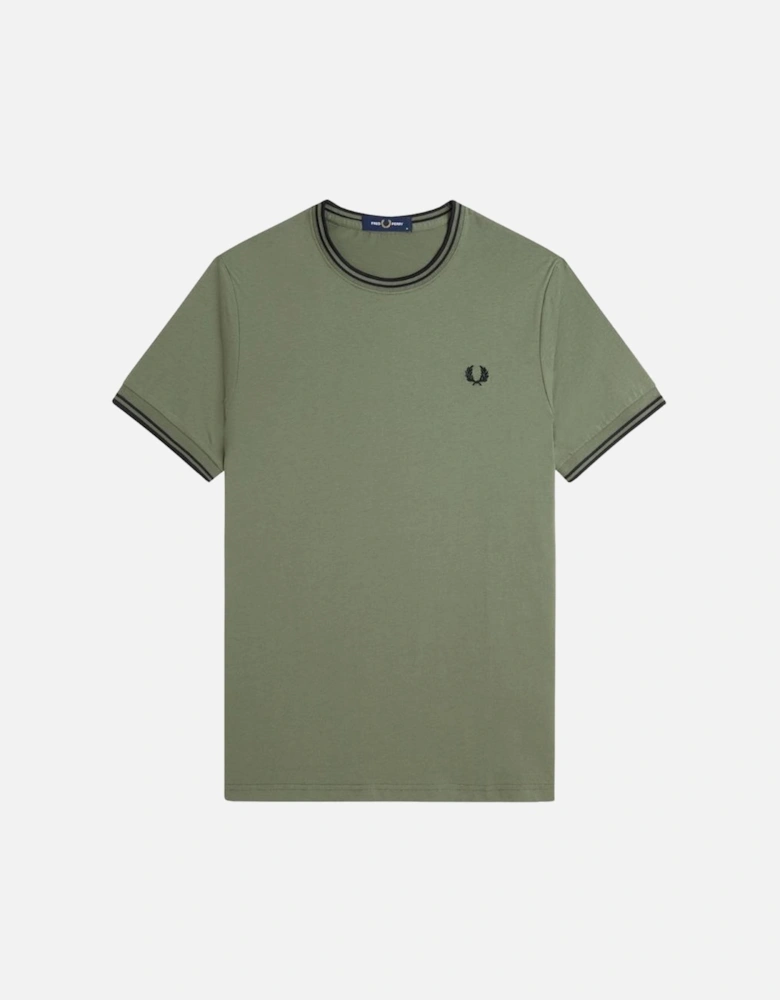 FP Twin Tipped T-Shirt - Laurel Wreath Green/Black