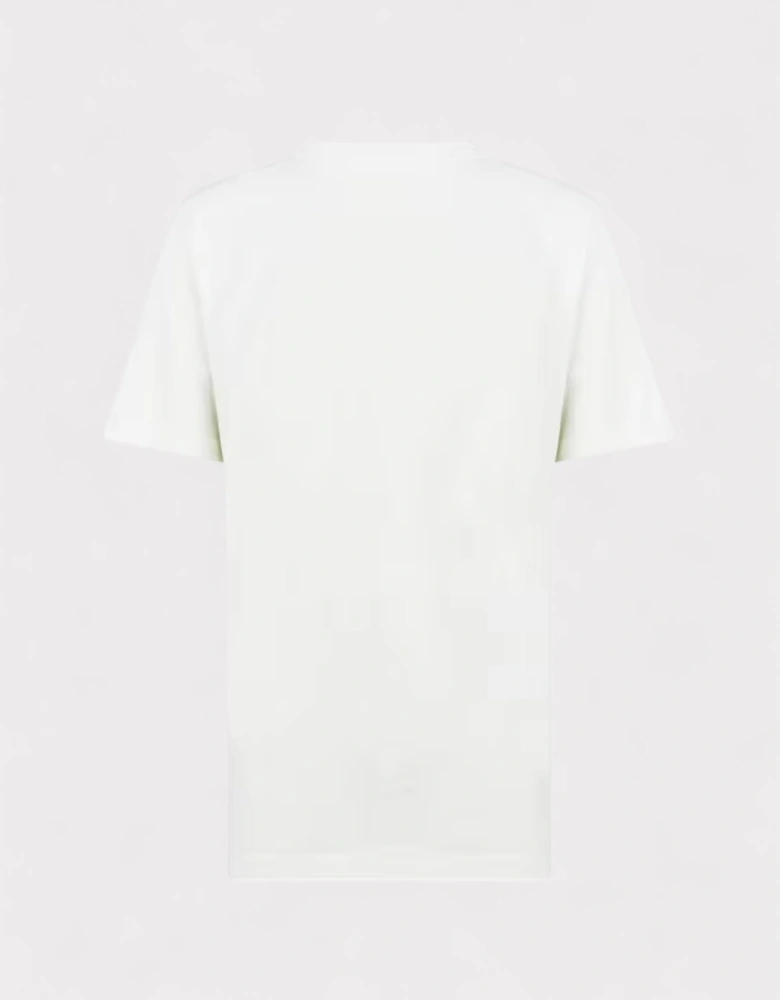 Heron Print T Shirt White