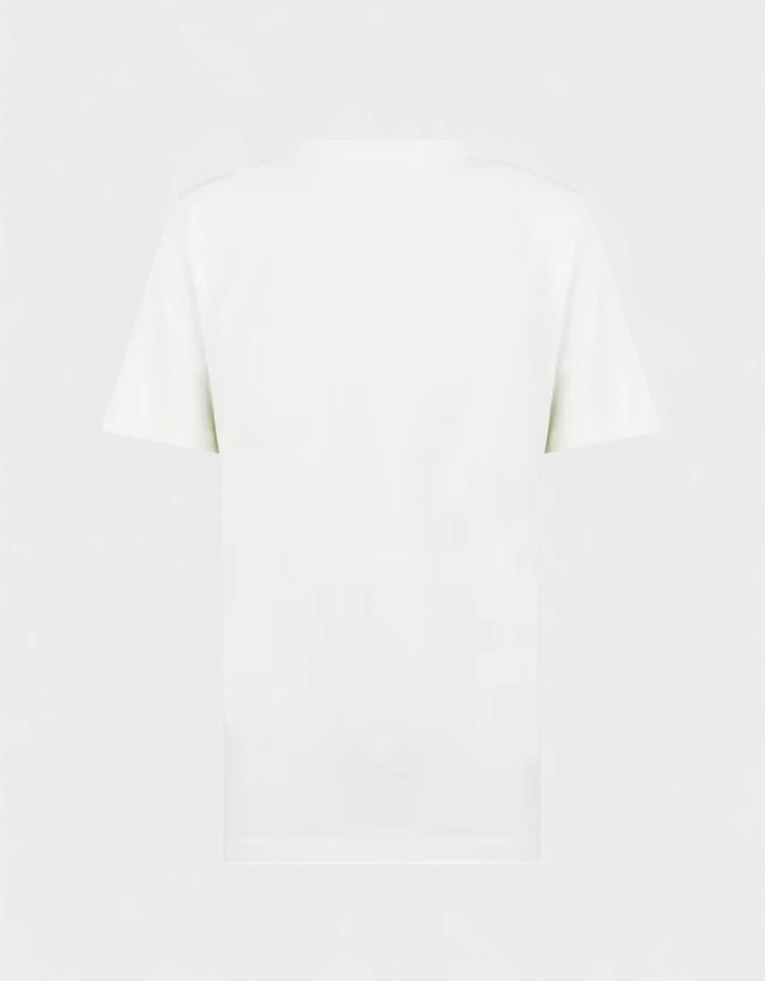 Heron Print T Shirt White