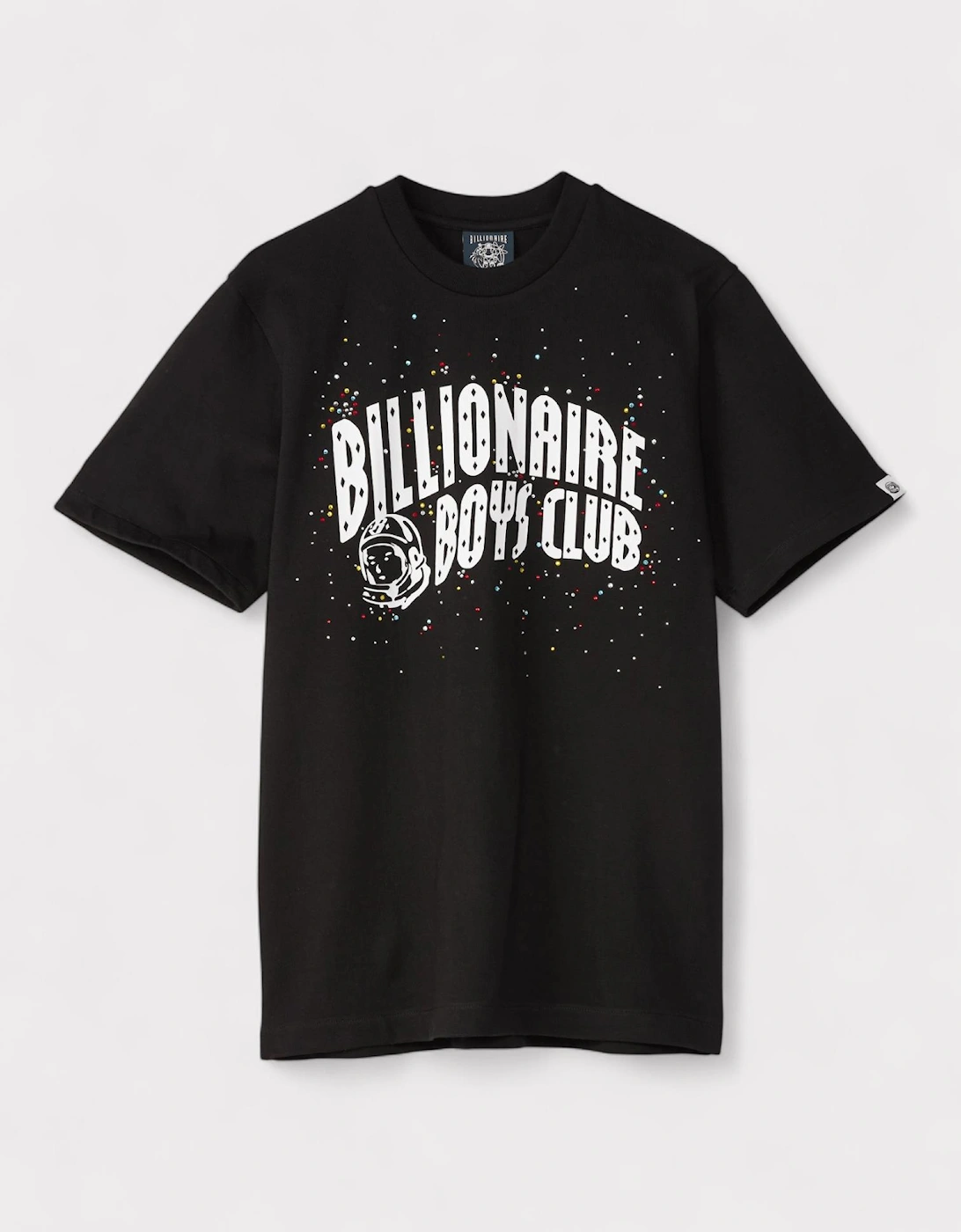 Embellished Arch Logo T-Shirt Black, 5 of 4