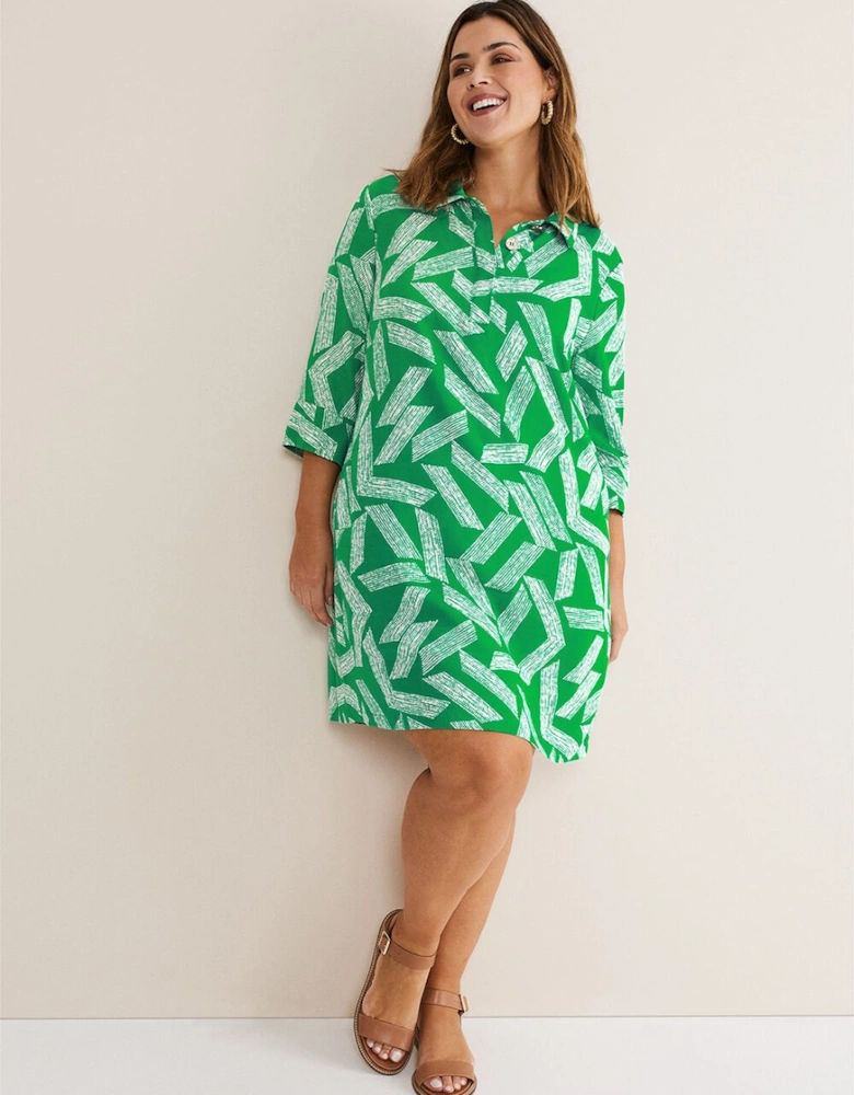 Penele Abstract Mini Dress