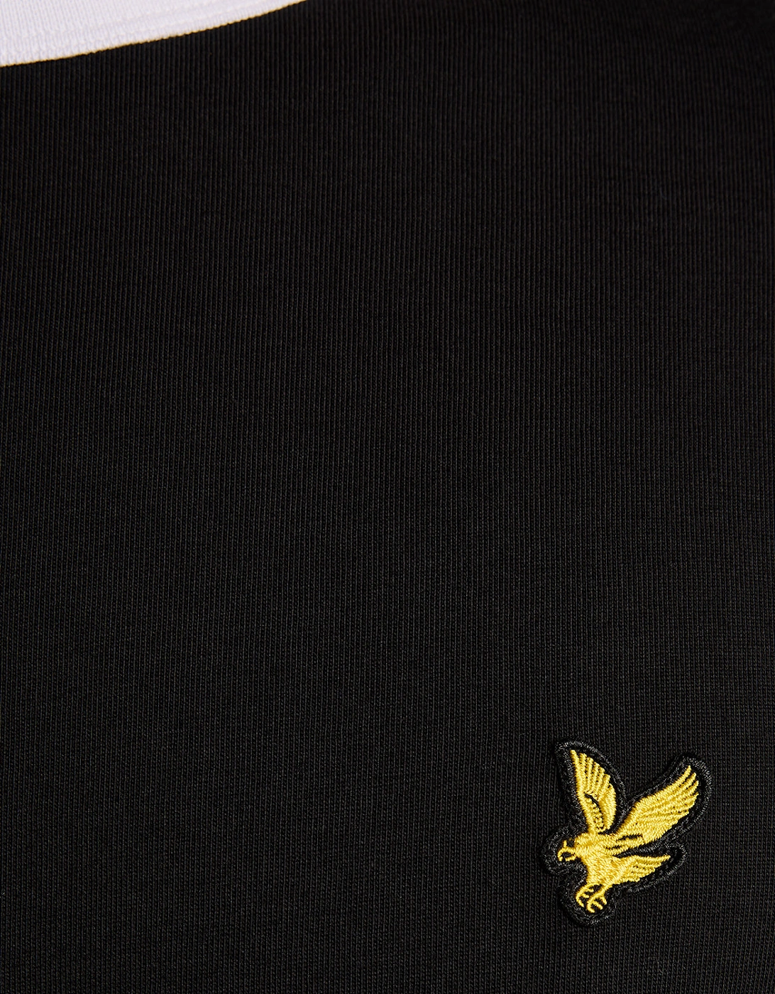 Ringer Cotton Crew Neck T-Shirt