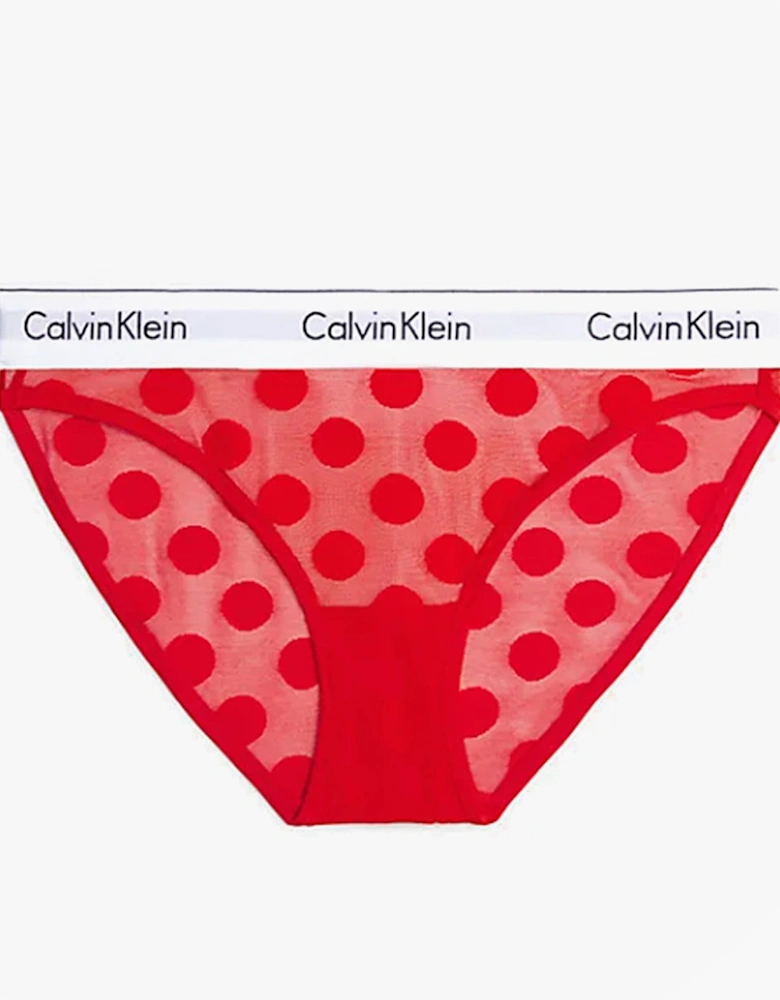 BIKINI XAT Womens Bikini Rouge