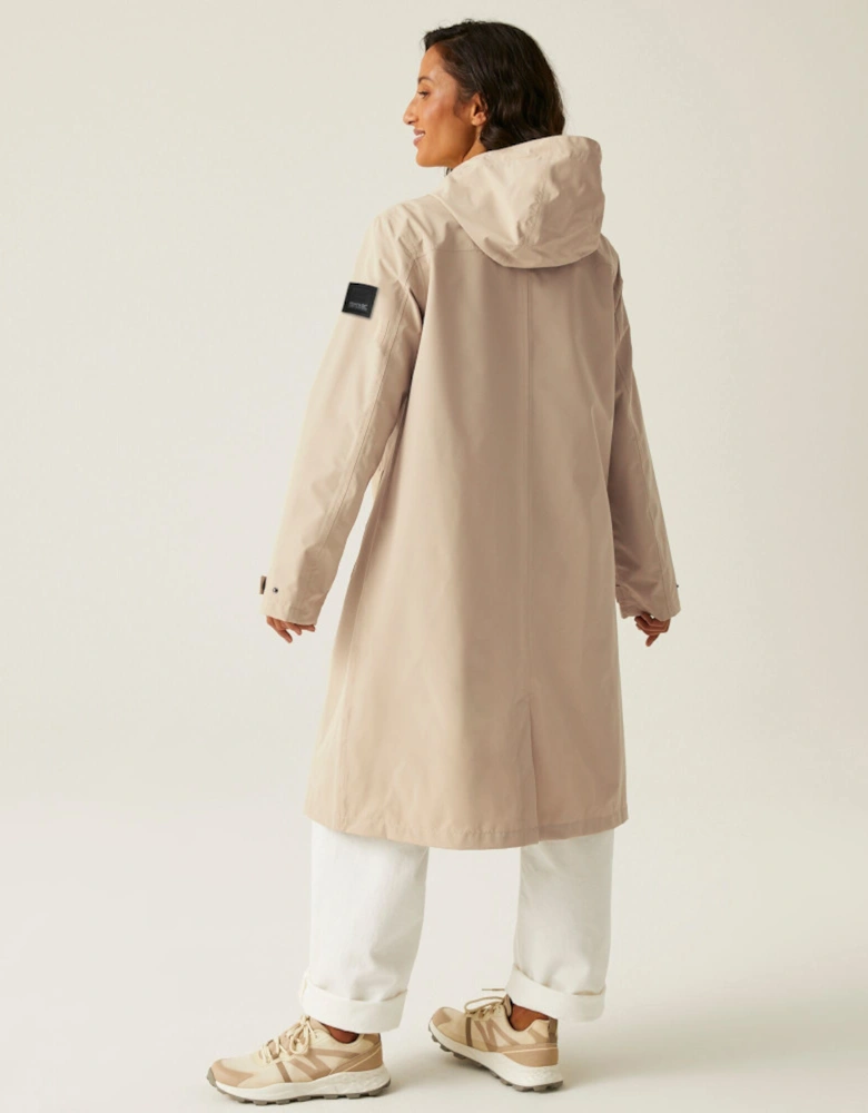 Womens Reinna Long Waterproof Breathable Coat