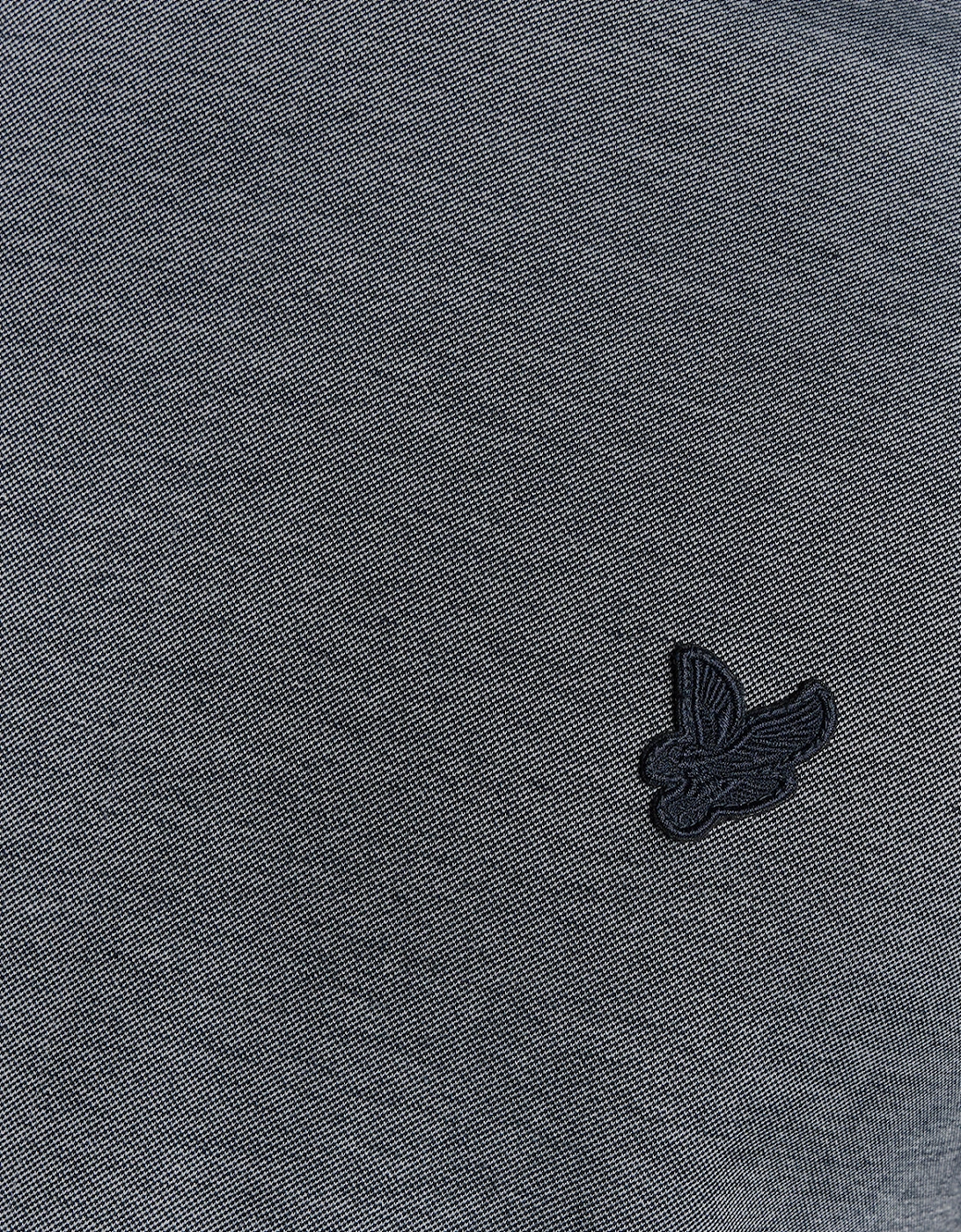 Lyle & Scott Pique Interlock T-Shirt - X973 Chambray Blue