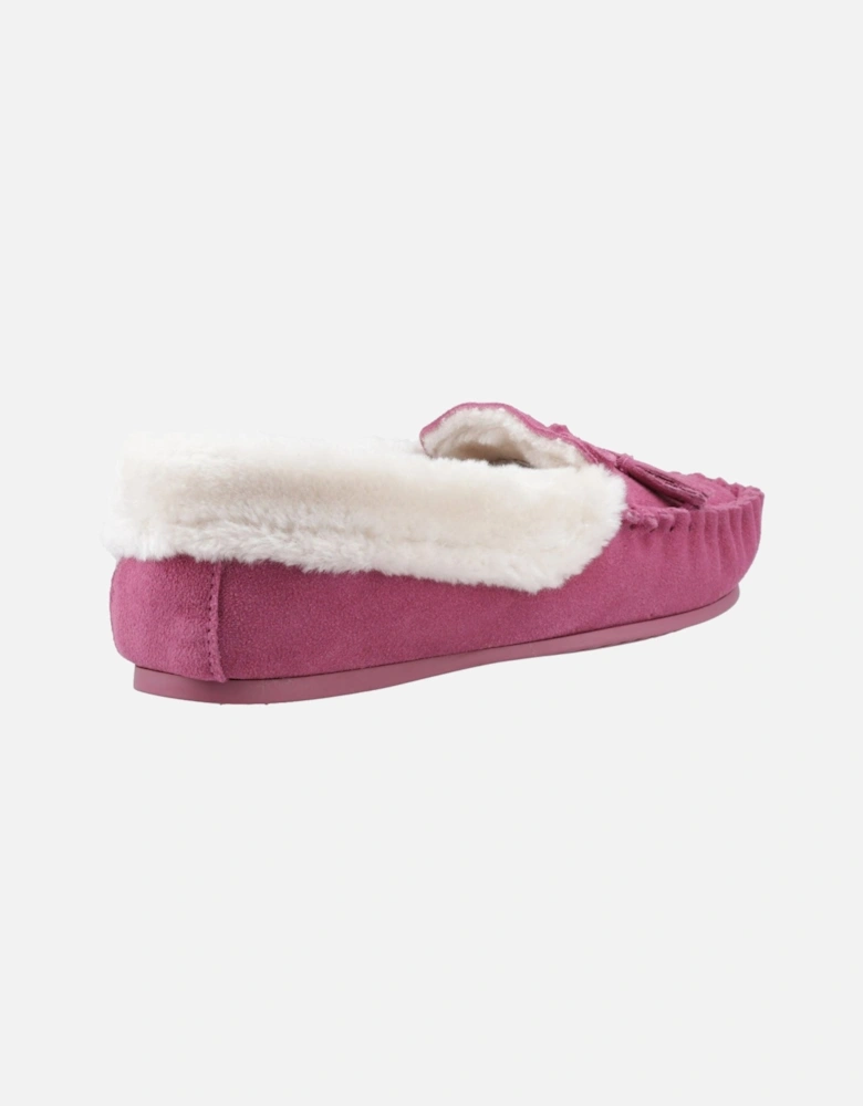 Agnes Suede Women's Pink Slippers