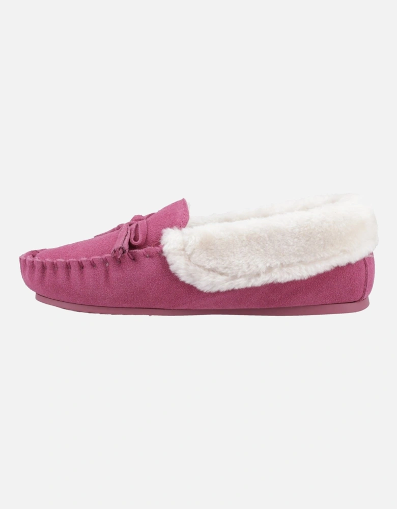 Agnes Suede Women's Pink Slippers