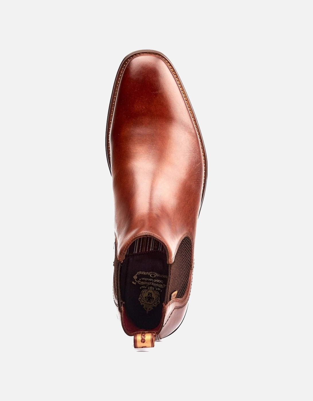 London Sikes Leather Men's Tan Boots