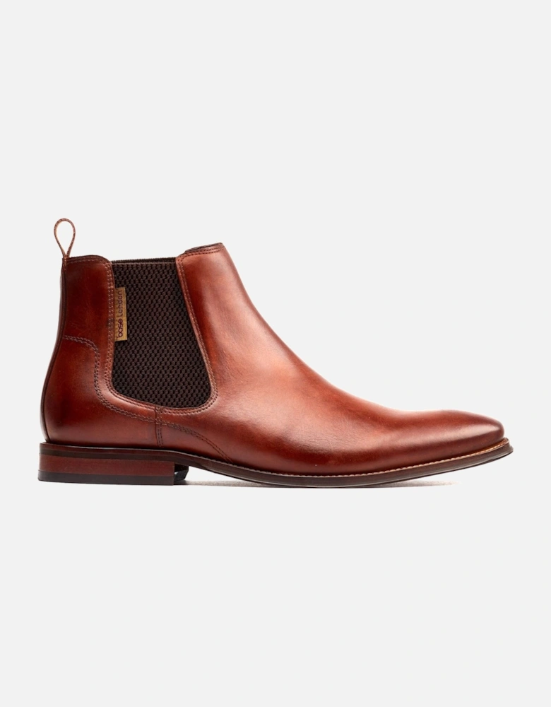London Sikes Leather Men's Tan Boots