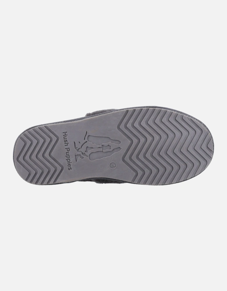 Ariel Suede Women's Grey Slippers